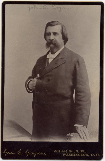 John Alexander Logan (1826-86), US Senator and Union Army General by American Photographer